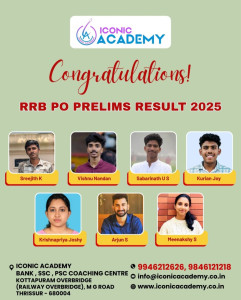 RRB PO PRELIMS RESULT 2025